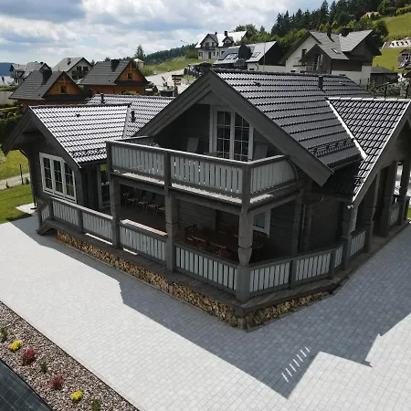 Gory Swiatel Villa Krynica Zdroj Exterior photo
